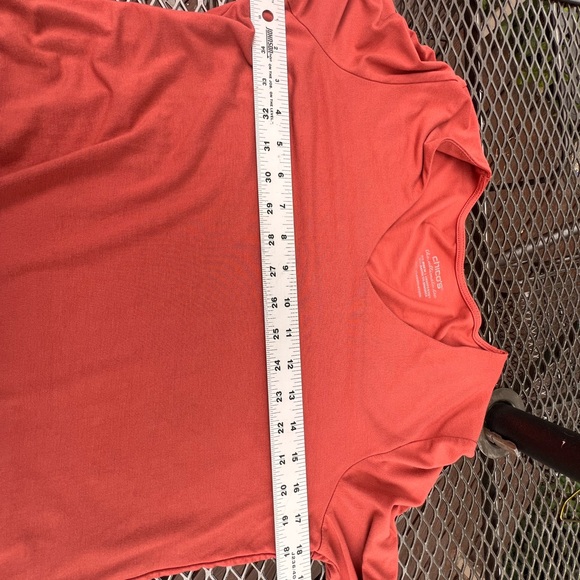 Chico’s The Perfect Tee -  3/4 length sleeve. Size Large - Picture 6 of 10